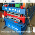 Double Layer Roofing Sheet Roll Forming Machine (AF-R1100/1025)